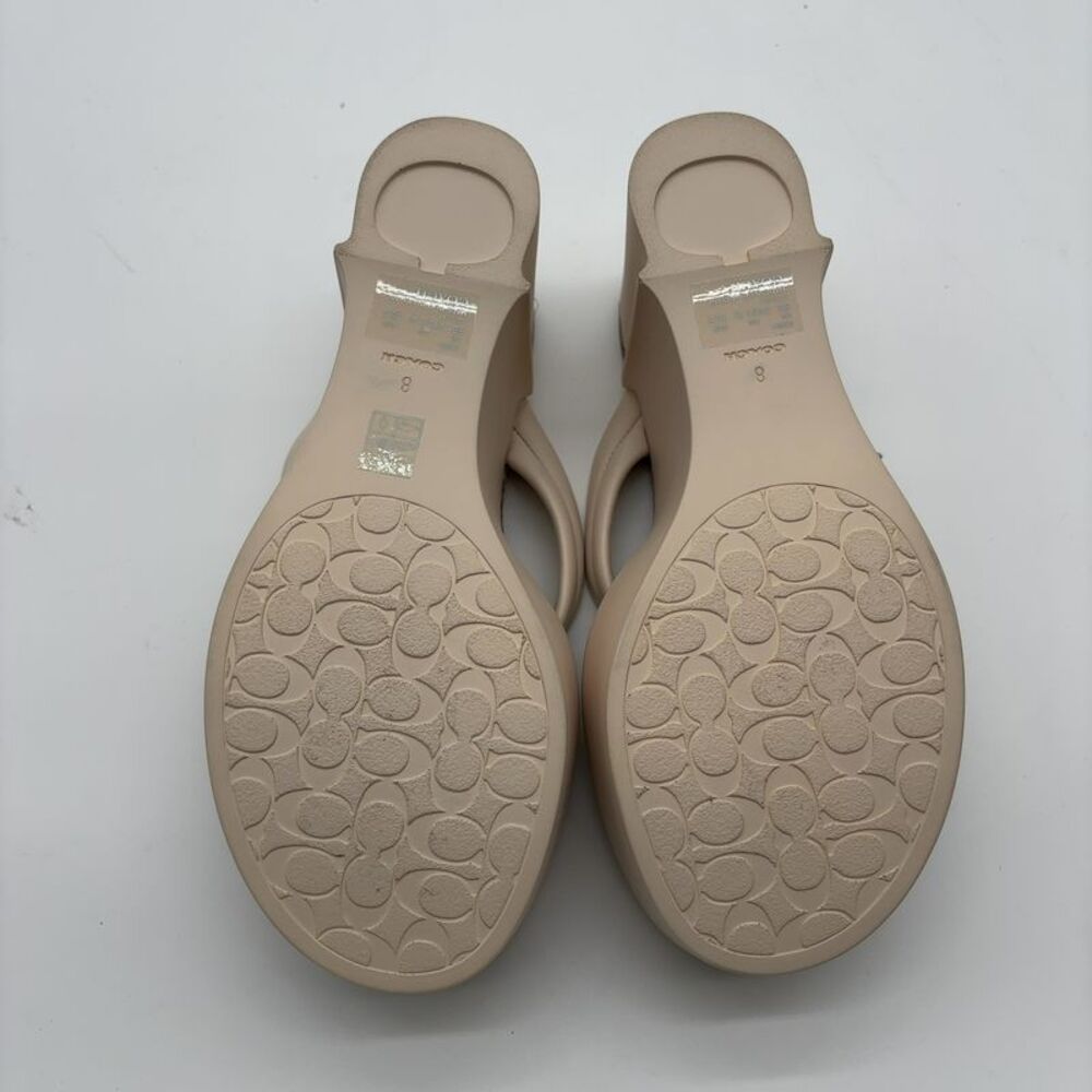 Coach Women's Platform Flip Flops - Picture 6 of 7